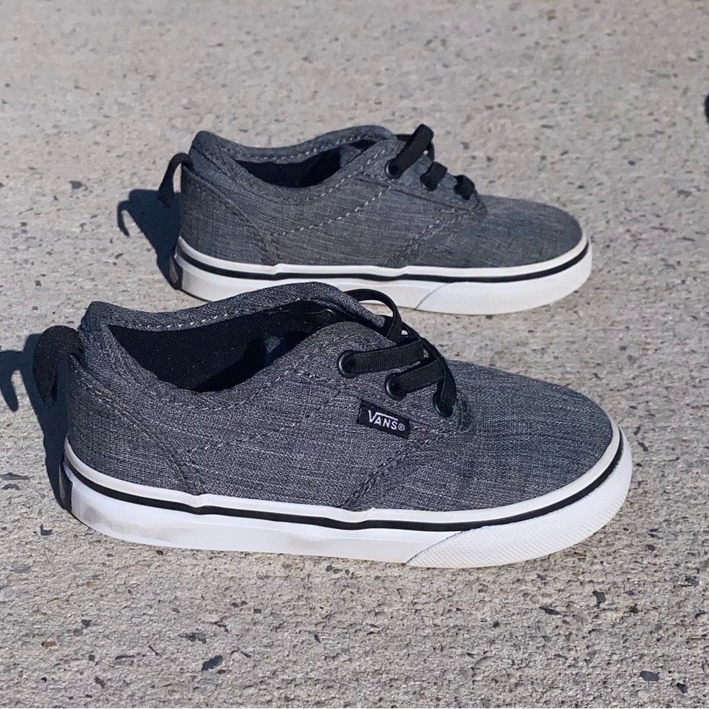 Vans Toddler Boys size 8 Gray